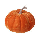 Heaven Sends Halloween Burnt Orange Velvet Pumpkin