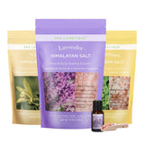 Livingandhome 3pcs Himalayan Bath Salt Set 3x454g