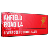 Liverpool FC Official Anfield Road Football Crest St Sign