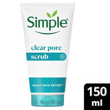 Simple Daily Skin Detox Clear Pore Scrub 150ml