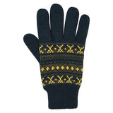 Mountain Warehouse Mens Thinsulate Fair Isle Gloves