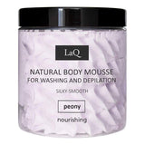 LaQ Body Mousse - washing & depilation - PEONY 100g
