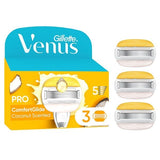 Venus Comfortglide Coconut plus Olay Razor Blades x3