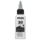 Moon Glow - Neon UV Fabric Paint - 30ml - White