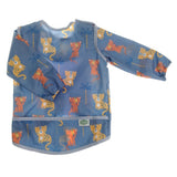 Ziggle Baby Coverall Feeding Bib - Tigers & Leopards