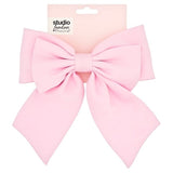 Studio London Bow Hair Clip Pink