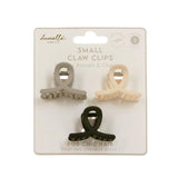Danielle Creations Small Claw Hair Clips Set of 3