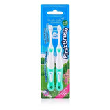 Brush Baby FirstBrush™ Baby Toothbrush Double Pack - Teal