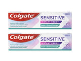 2 x 75ml Colgate Sensitive Instant Enamel Repair Toothpaste Bundle