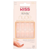 Kiss Salon Acrylic Nude Fake Nail Kit - Graceful