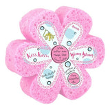 Bomb Cosmetics Body Buffer Soap Sponge - Kiss Kiss Ylang Ylang