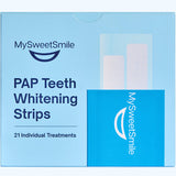MySweetSmile PAP Teeth Whitening Strips - 21 Treatments