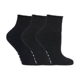 3 Pair Unisex Cotton Rich Cushioned Diabetic Socks 6-8.5