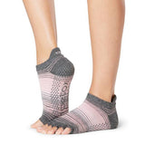 Toesox Womens Echo Half Toe Socks (M)