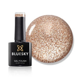 Bluesky Gel Polish - Platinum- Champagne Sparkle