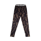 Hype Girls Scribble Heart Leggings (14 Years)