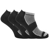 Mens Cotton Sports Trainer Socks (Pack Of 3) (UK Shoe 7-11)