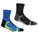 Regatta Mens Active Outdoor Socks (Pack of 2)