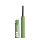 Nyx Pmu Vivid Brights Liquid Eyeliner - Ghosted Green