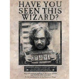 Harry Potter Wanted Sirius Black Canvas Print