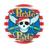 Amscan Pirate Party Disposable Plates (Pack of 8)