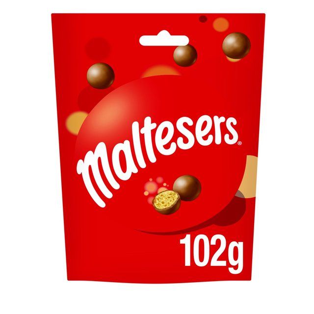 Maltesers Milk Chocolate &amp;amp; Honeycomb Bites Bag Fairtrade    102g