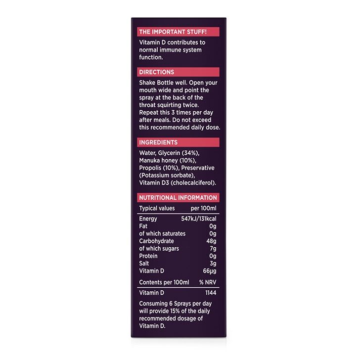 Manuka Doctor Immune Defence 500 M.E.D Spray 20ml