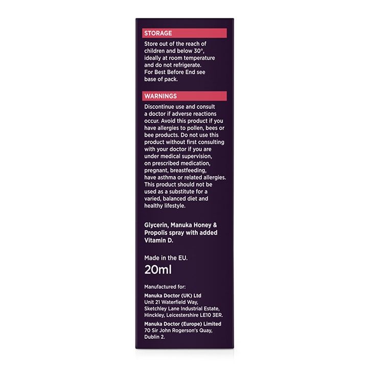 Manuka Doctor Immune Defence 500 M.E.D Spray 20ml