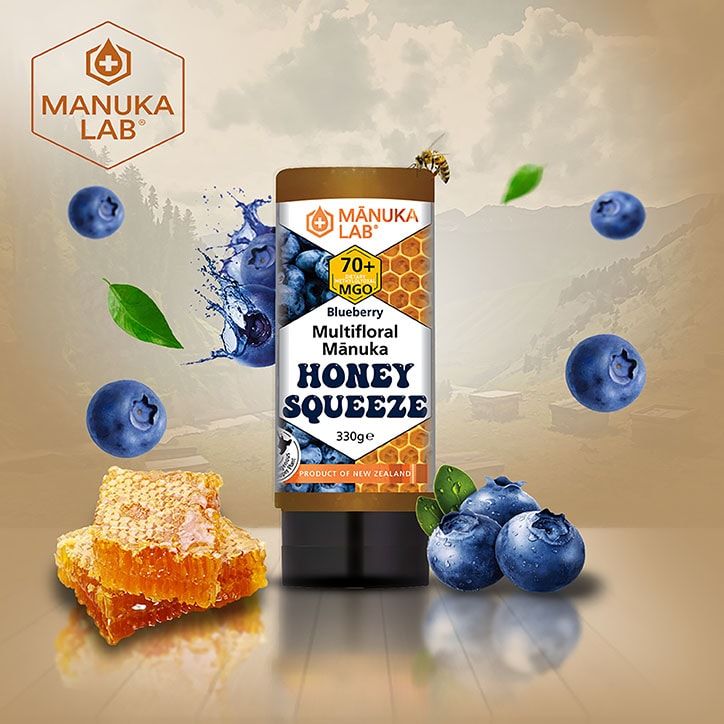 Manuka Lab Multifloral Manuka Honey Squeeze MGO 70 330g 70 MGO