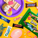 Mars Twix Bounty Snickers Milky Way Funsize Chocolate  Bars Party Bag   1.425kg