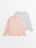 MATERNITY Nursing Plain Long Sleeve Top 2 Pack  18