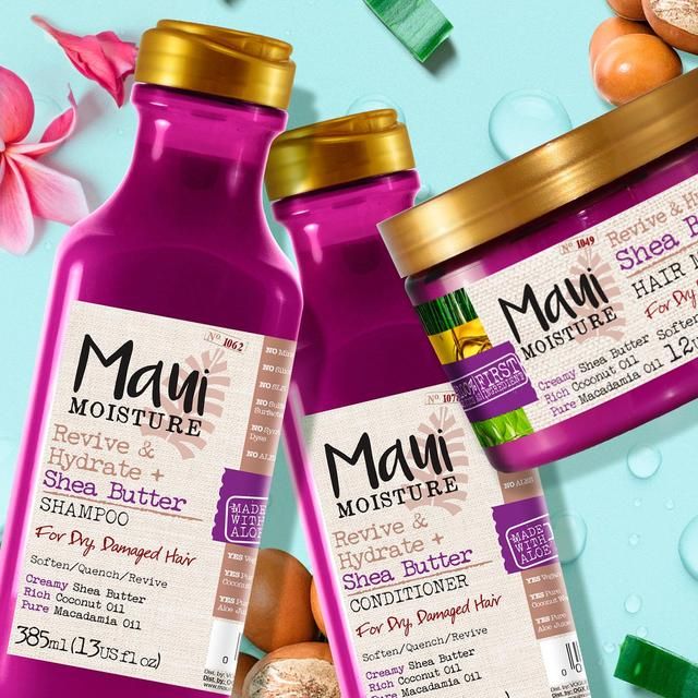 Maui Moisture Revive &amp;amp; Hydrate+ Shea Butter Conditioner   385ml