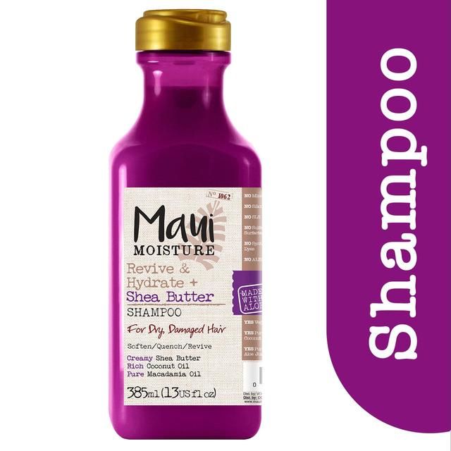 Maui Moisture Revive &amp;amp; Hydrate+ Shea Butter Shampoo   385ml