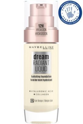 Maybelline Dream Radiant Liquid Hydrating Foundation with Hyaluronic Acid and Collagen