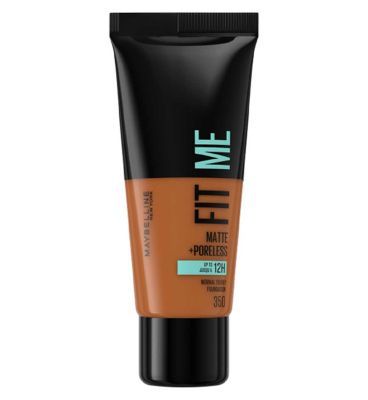 Maybelline Fit Me Matte &amp;amp; Poreless Liquid Foundation 30ml Caramel