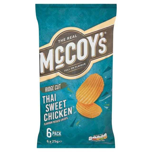 McCoy's Thai Sweet Chicken Multipack Crisps   6 per pack