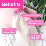 âme pure So Silky Mitt  100% Pure Silk Exfoliating Mitt - McGrocer