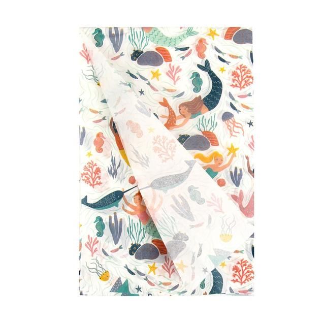 Mermaid Tissue Paper   4 per pack