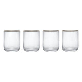 Mikasa Sorrento 4pc Stemless Glasses 400ml Gift boxed   4 per pack