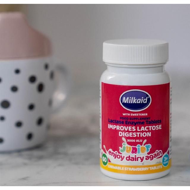 Milkaid Junior Lactase Digestion Tablets   60 per pack