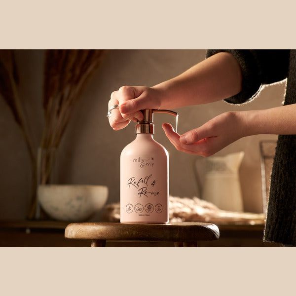 milly&amp;amp;sissy Zero Waste Hand Wash Honey &amp;amp; Almond Refill 40g