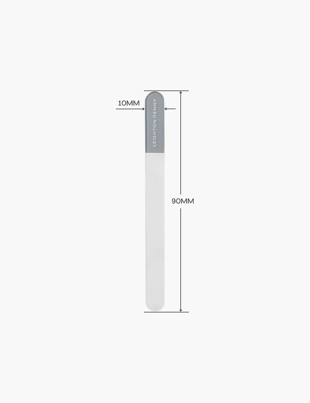 Mini Travel Crystal Nail File &amp;amp; Case 90mm