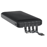 Mixx Integrated 10 Power Bank - Black 10,000mAh