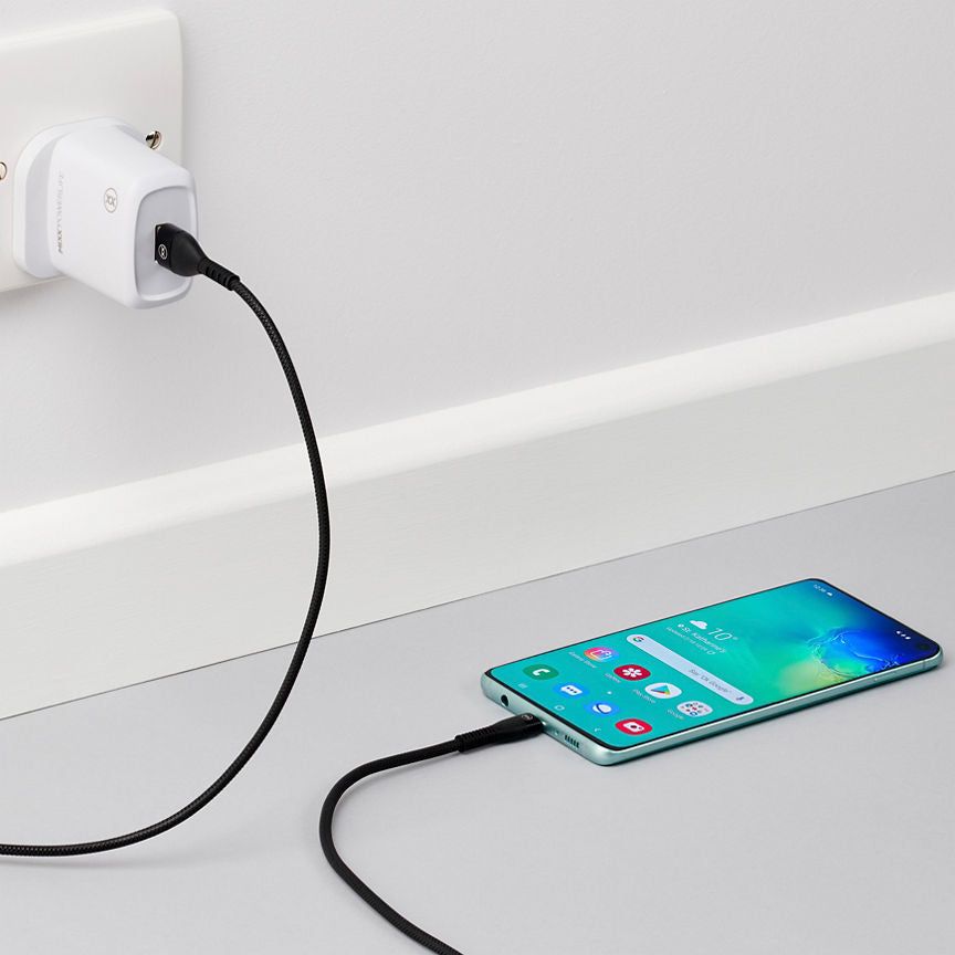 Mixx Ultra Durable Cable USB to USB Type C &amp;ndash; Black 2m