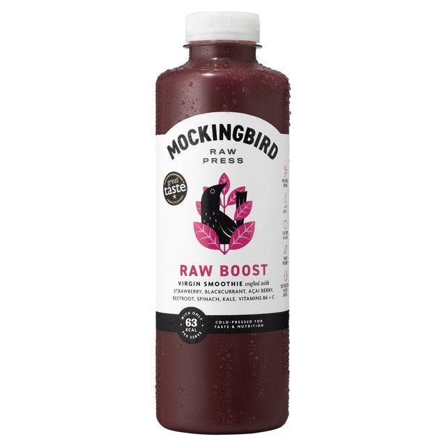 Mockingbird Raw Boost Virgin Smoothie   750ml
