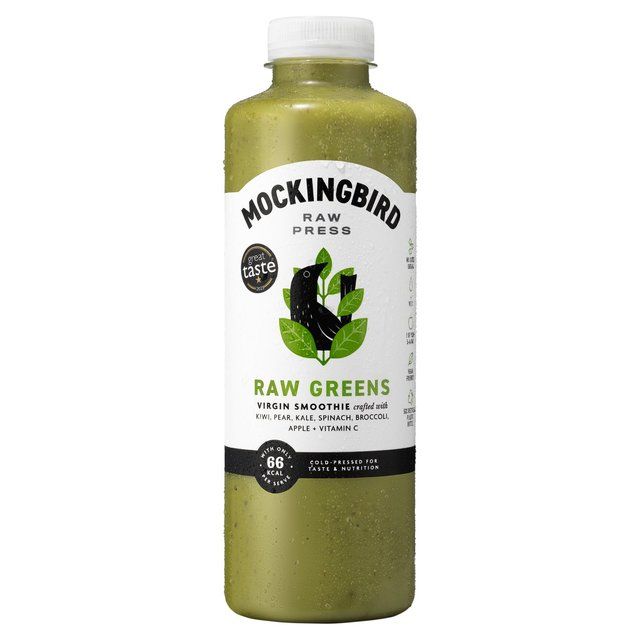 Mockingbird Raw Greens Virgin Smoothie   750ml