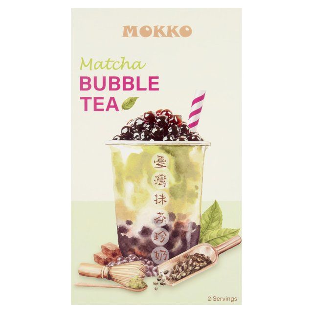 Mokko Bubble Tea Kit - Matcha    150g