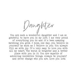 Moments Stoneware Mug - Daughter