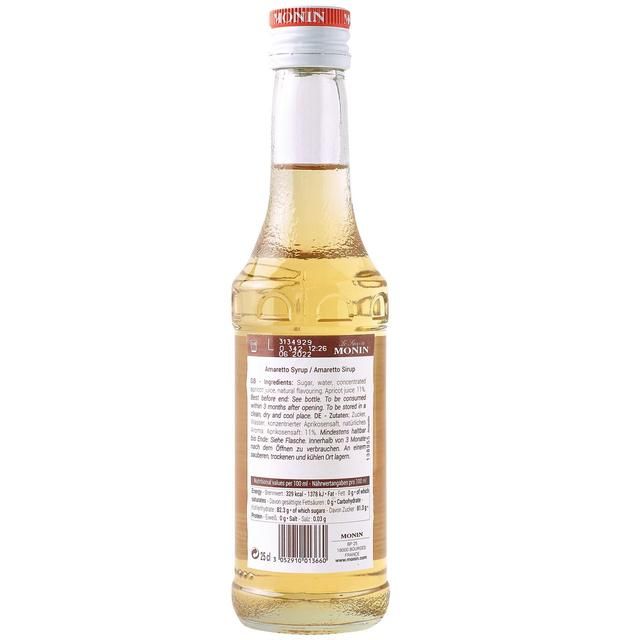 Monin Amaretto Syrup   250ml