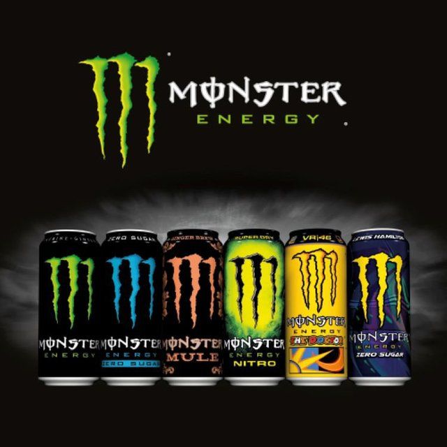 Monster Energy Drink Absolutely Zero Sugar   4 x 500ml